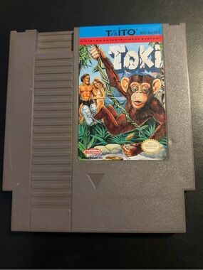 RARE Toki NES Nintendo Video Game Cart